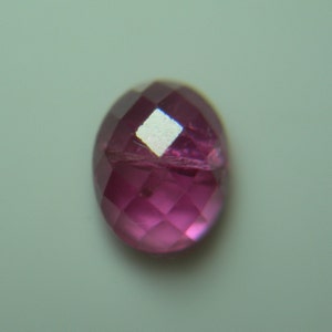 CLOSEOUT 1.03ct rare Fancy Pink Sapphire Gem FLUORESCENT Genuine Natural Gemstone Loose Rose Cut oval stone Tanzania