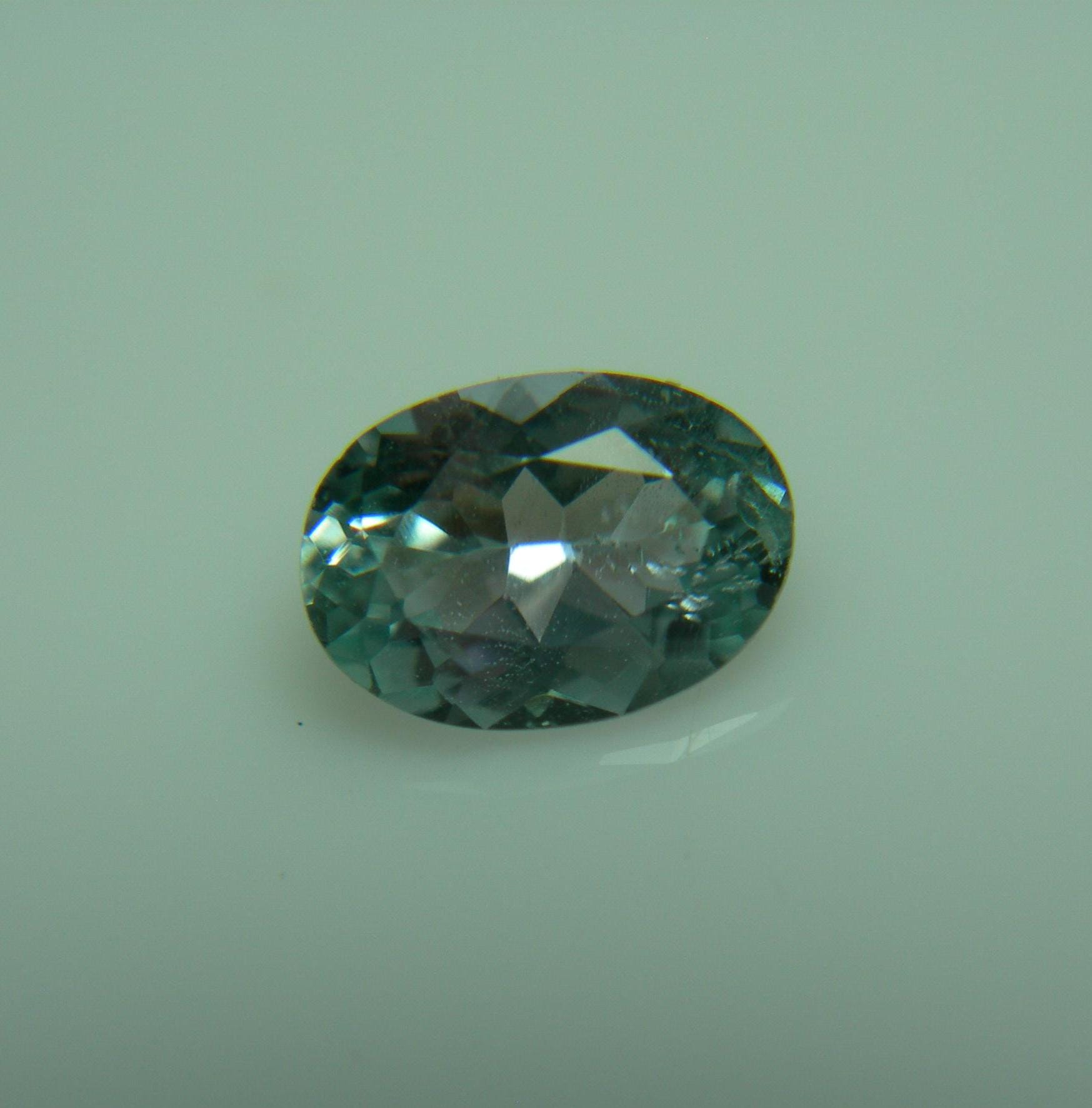 Rare Vanadium Kornerupine Gem Trichroic Pastle Blue Purple