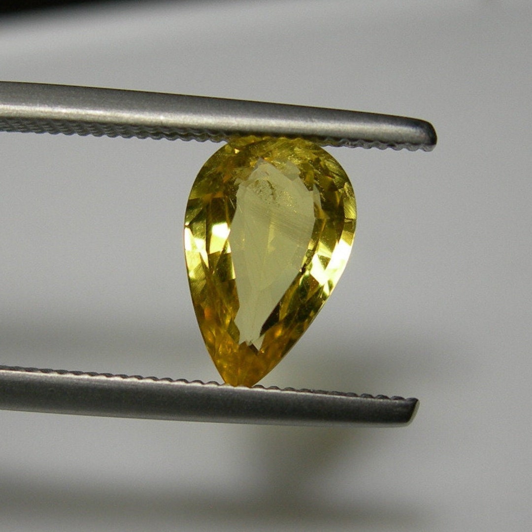 Very Rare YELLOW Canary Danburite Gem Dodoma Tanzania