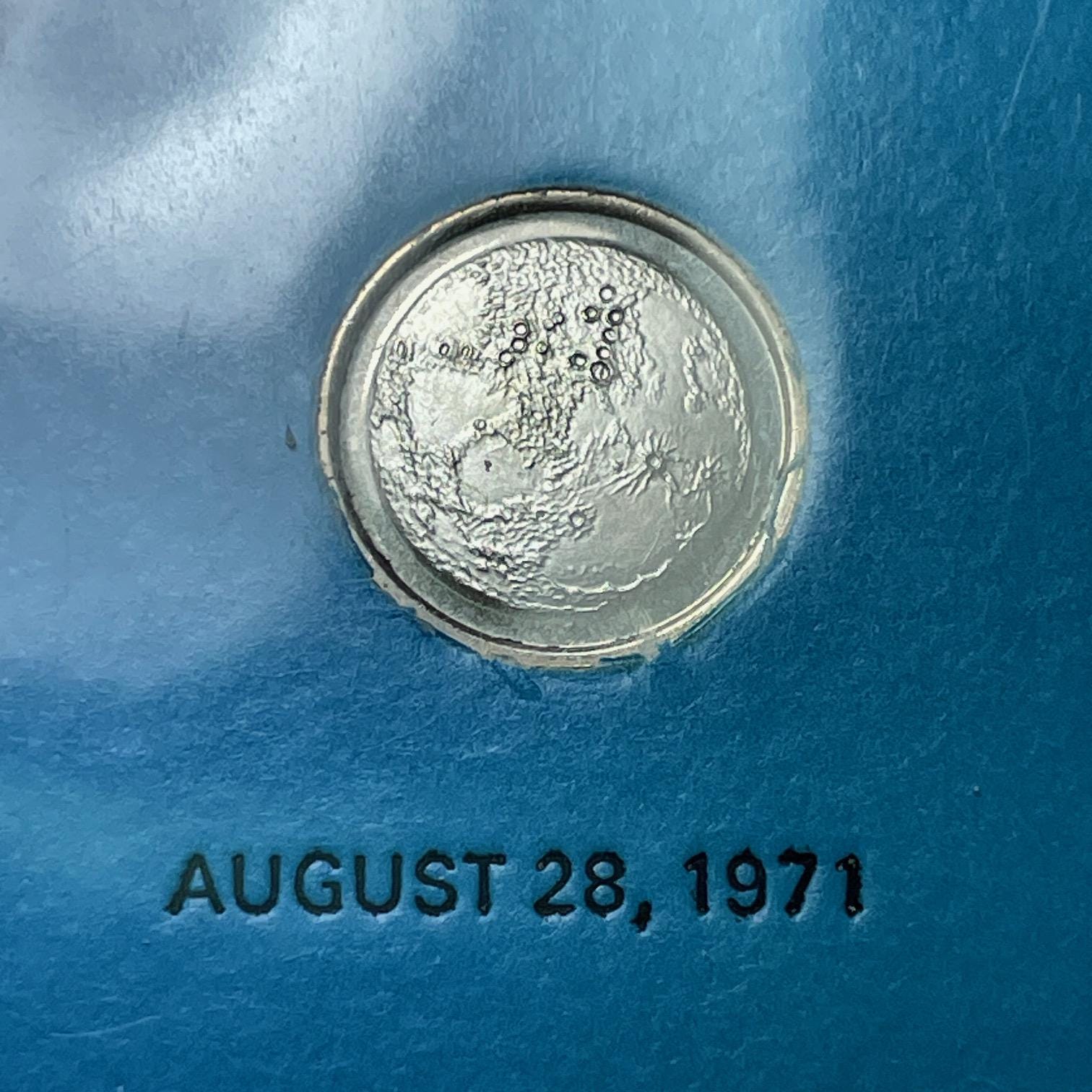 APOLLO 14 MEDAL 銀製メダル Franklin Mint Apollo 14 Alan