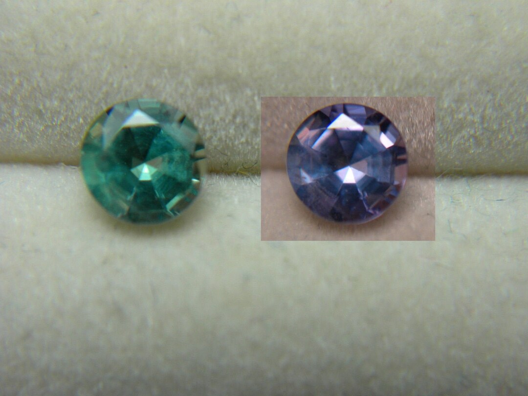 0.45ct Alexandrite VERY RARE Color Change NATURAL Brazil Gem Green to ...