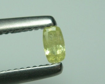 0.15ct very rare STIBIOTANTALITE gem Nuristan Afghanistan Natural Faceted Yellow gemstone Collector Stone Untreated