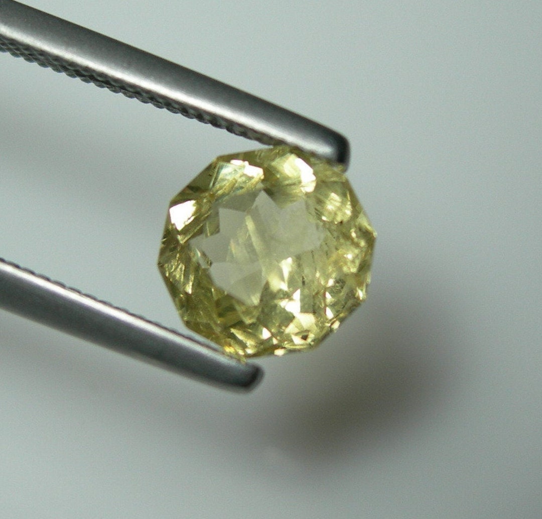 CLOSEOUT Extremely Rare YELLOW Danburite Gem Dodoma