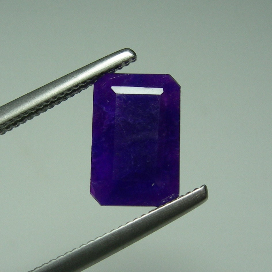 CLOSEOUT 2.55ct Rare Purple SUGILITE gemstone GIT report certificate Natural Untreated gel gemmy Faceted Sugilite gem Hotazel South Africa