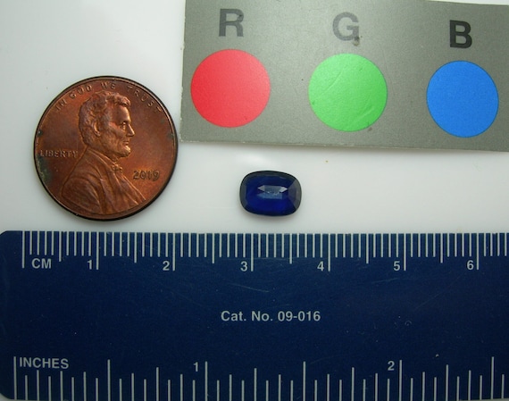 Saphir Bleu Naturel De Thaïlande – 5,7 Mm X 4,7 Mm, 0,41 Ct, Chauffé, Rare