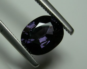 GIT 2.00ct SPINEL gem, Mogok Burma, Natural Untreated Purple Gemstone, Report Certificate Genuine