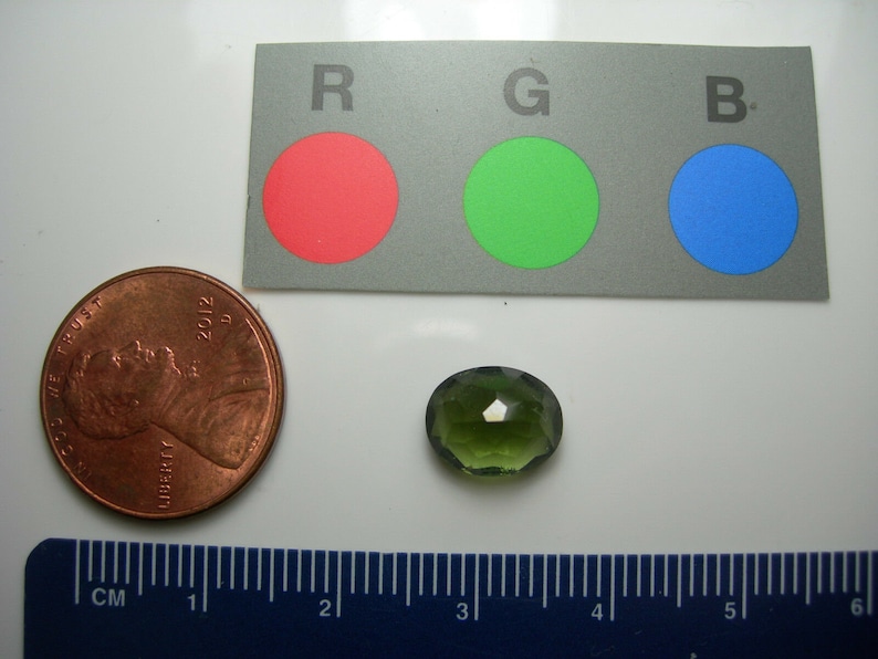 CLOSEOUT 2.28ct rare GENUINE Moldavite Gem Czech Republic Czechoslovakia Tektite meteorite IMCA untreated Space gemstone oval