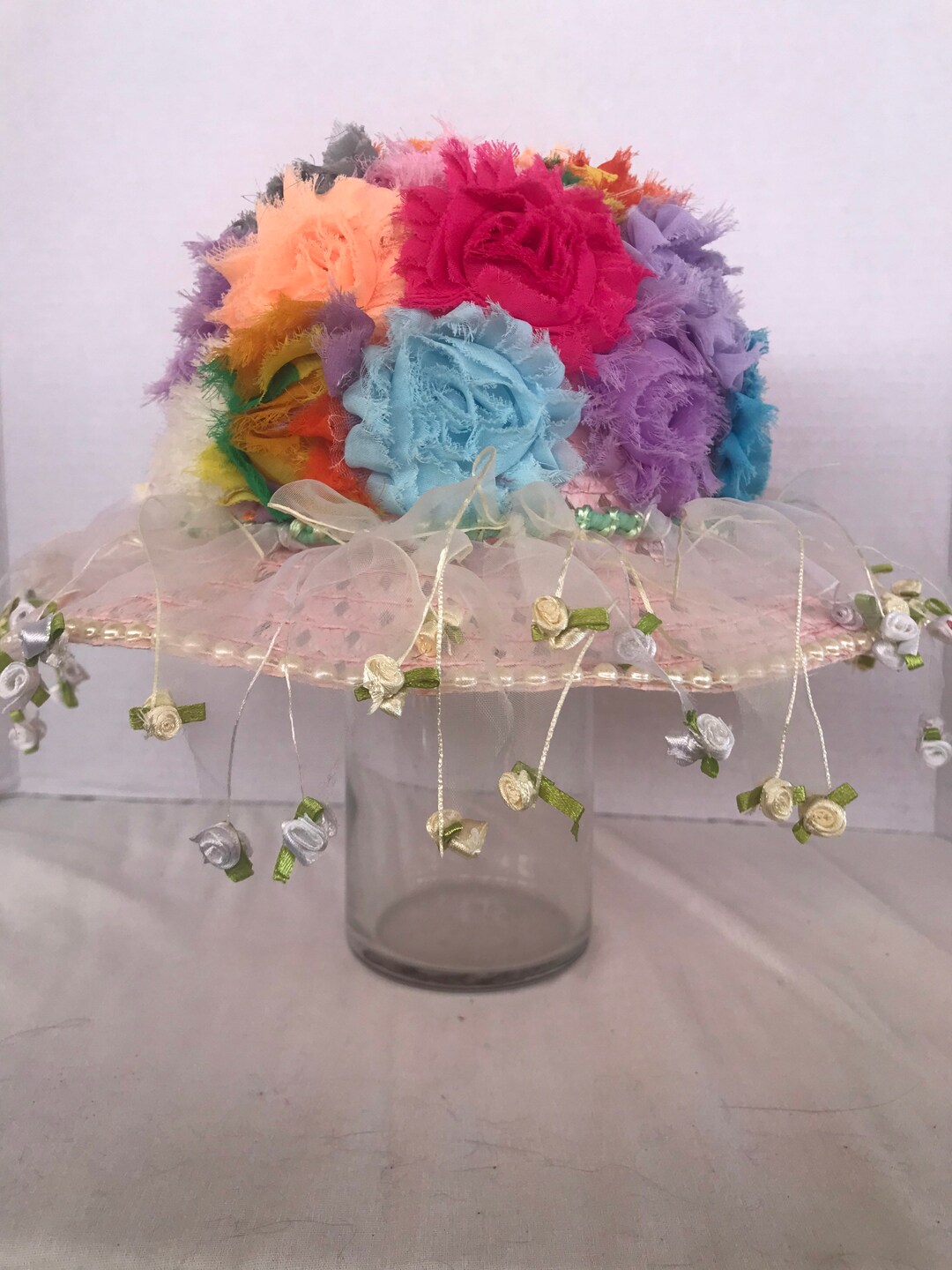 PICCOLA SPERANZA - Easter Flower Hat - Lemon main image 1