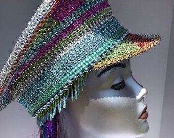 Rainbow hat festival Hat