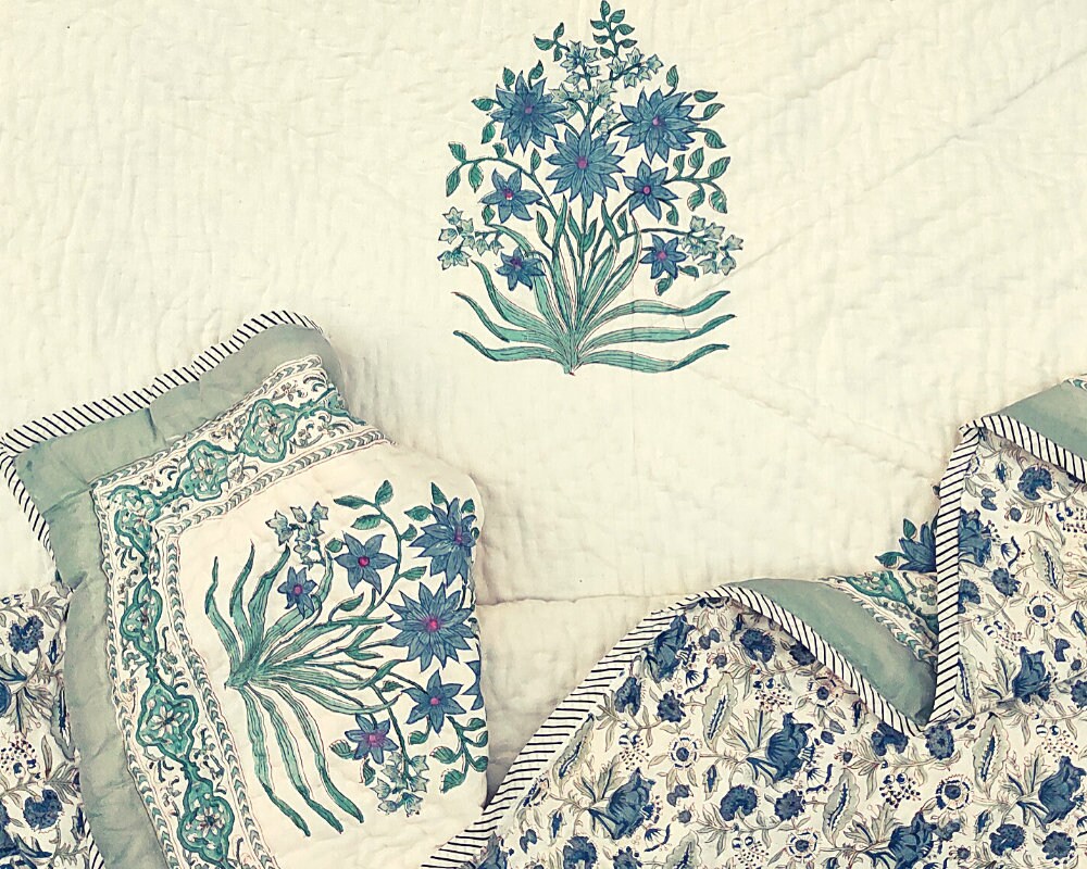 Jaipur Quilt AAA Quality Queen Size Ultra Soft Cotton Etsy