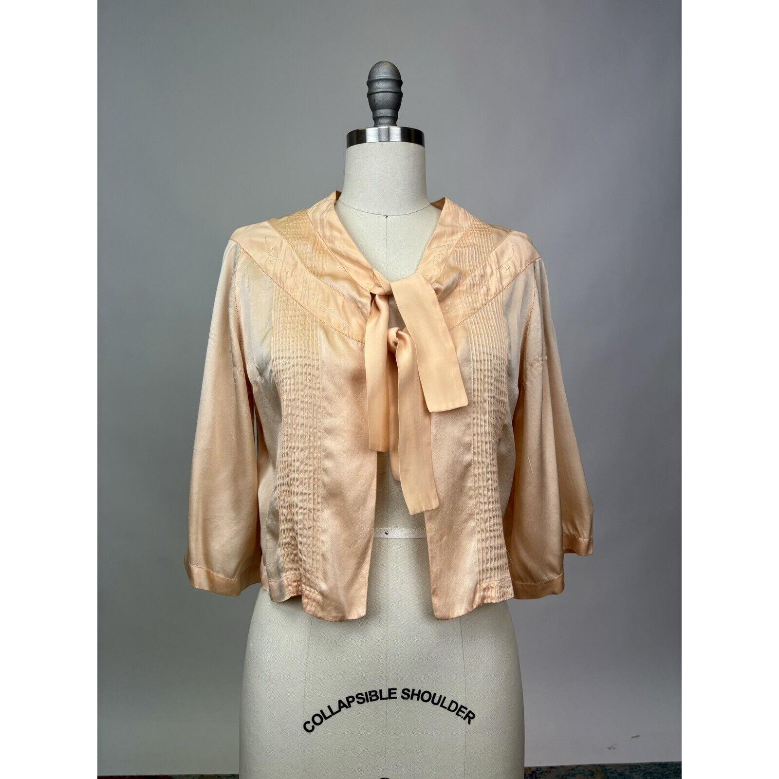 Silk Bed Jacket - Etsy