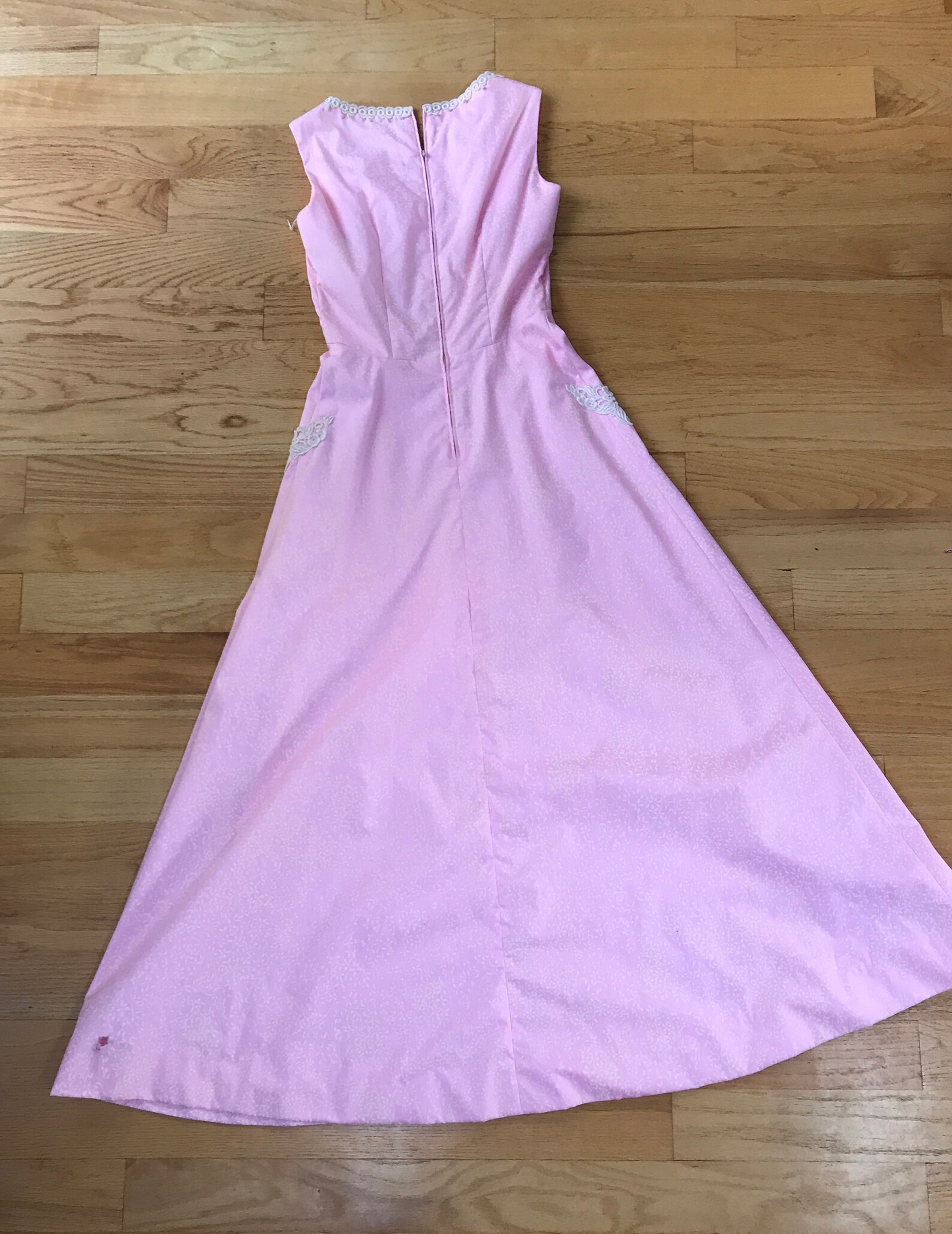 Novelty Printed Vintage 1970s Lilly Pulitzer Look Alike Maxi Etsy