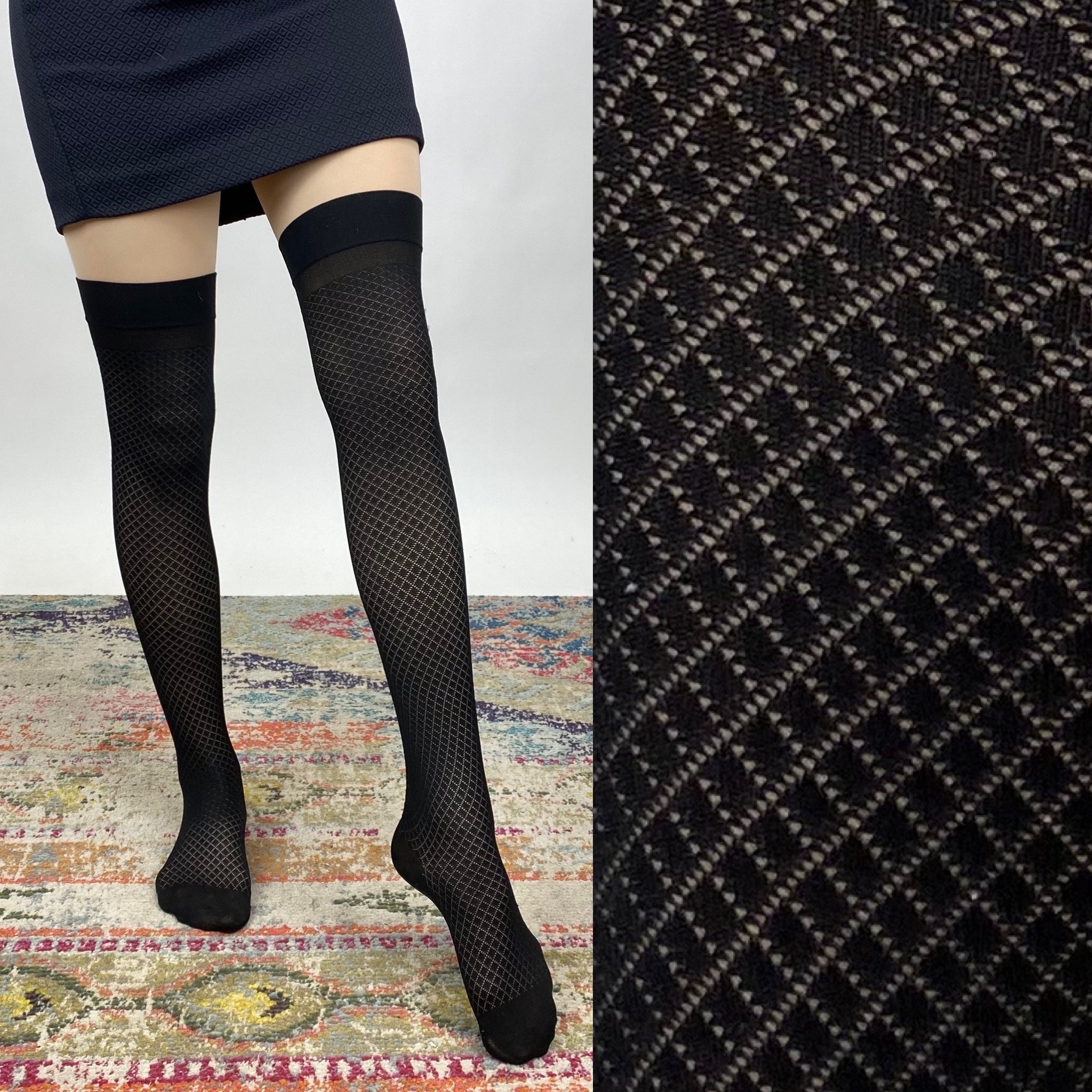 5 Looks Con Medias Negras Semitupidas Para Llevar Minifalda Y Shorts