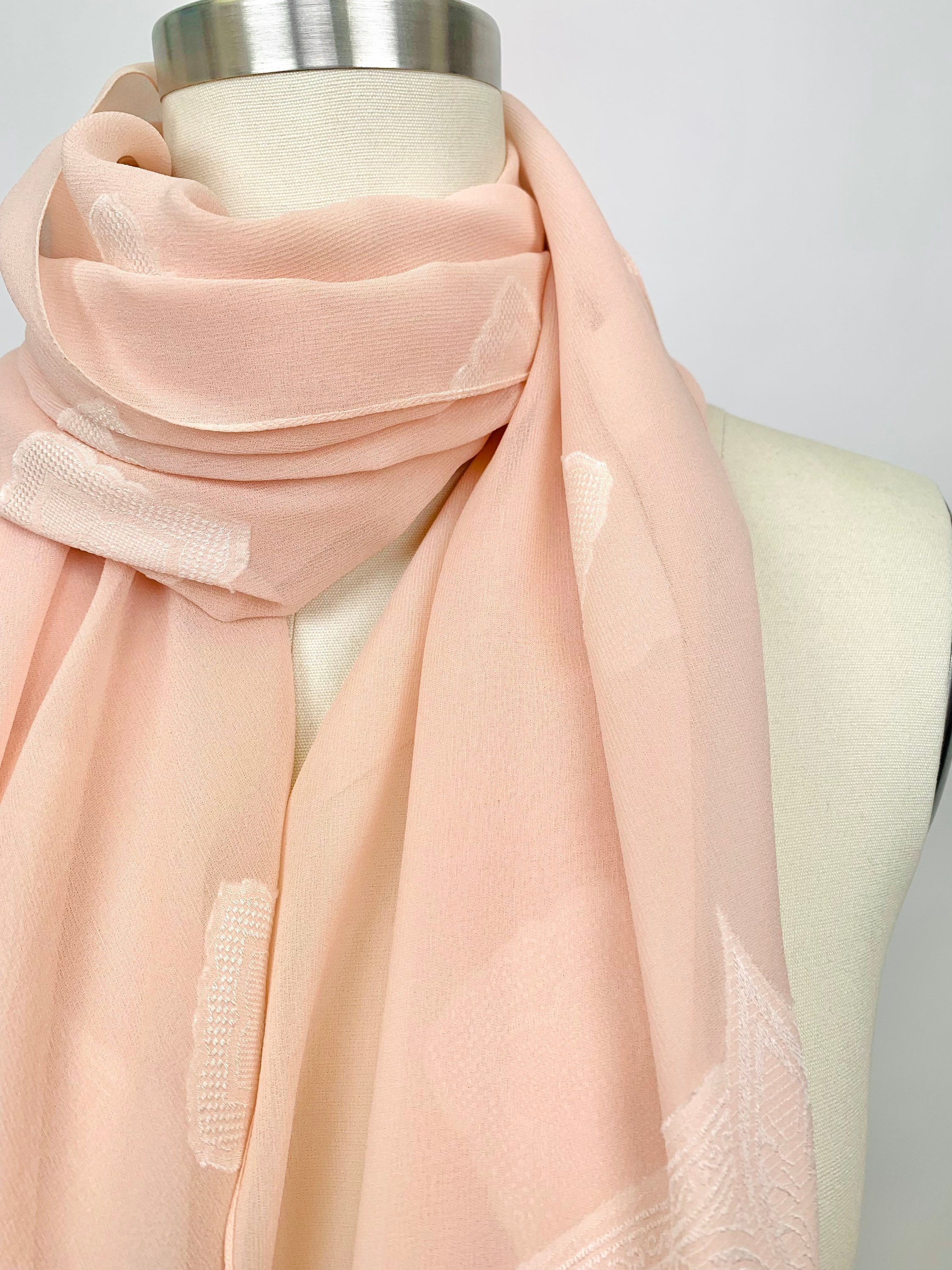 Vintage 1990s Designer Giorgio Armani Light Pink Silk