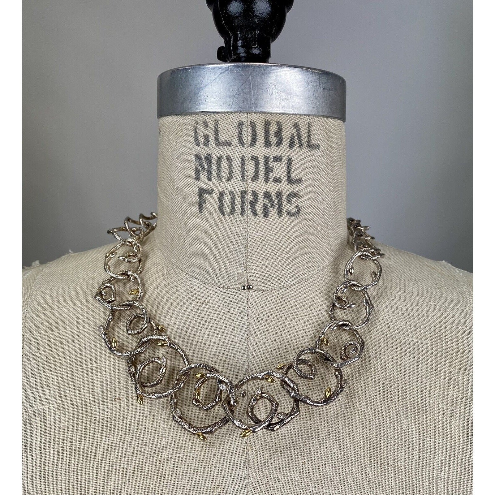 【Stephen Dweck　ネックレス　と　ピアス　セット★新品未使用】 wine-king_7777100000091548