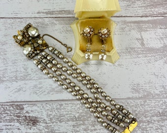 MIRIAM HASKELL リボンブレスレット acbf0eb310cff0215dd97684b0deb8