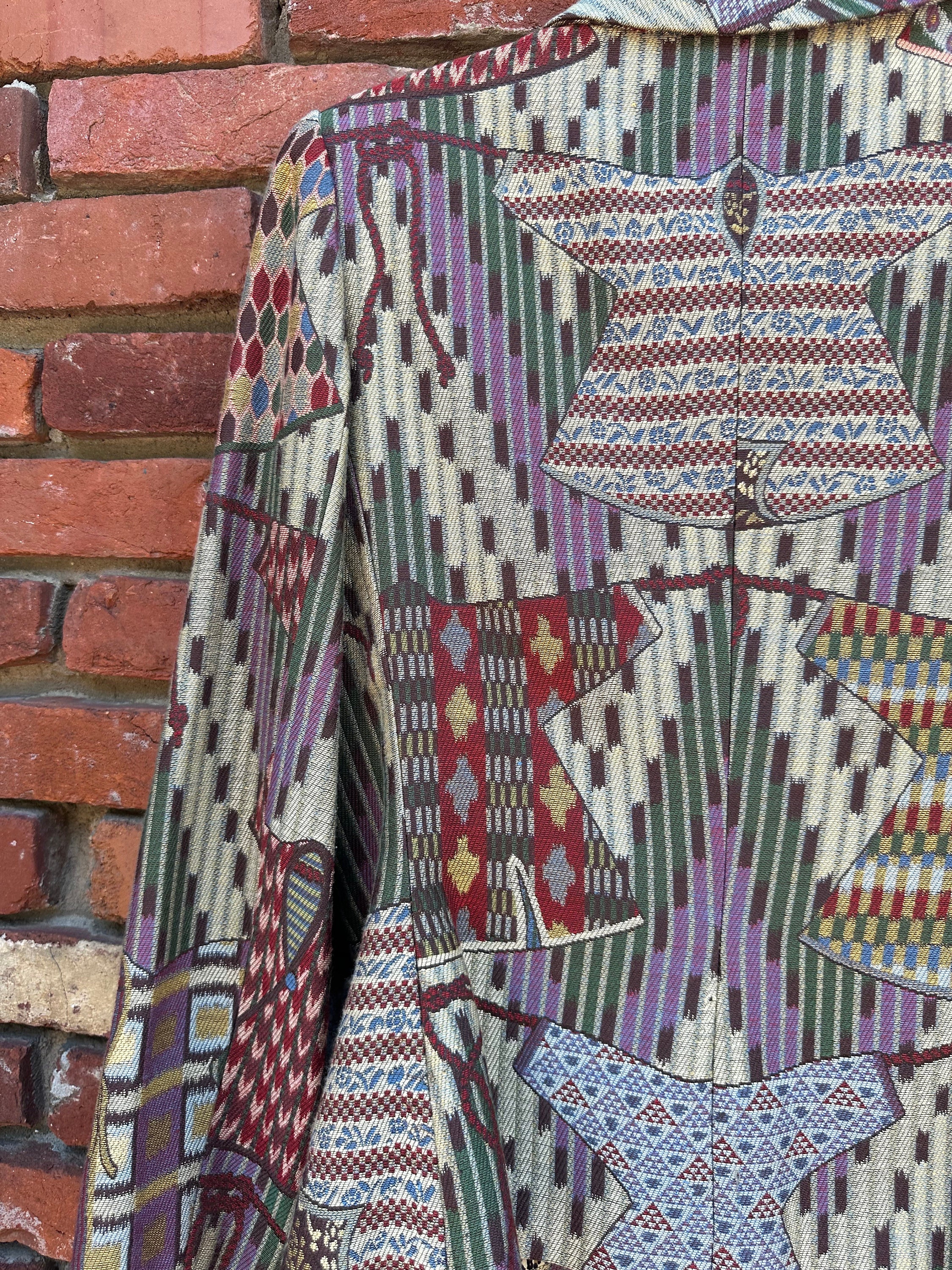 Vintage 1980s Designer Bill Blass Blazer Neiman Marcus