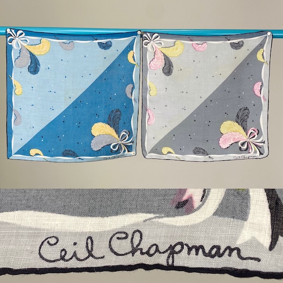 Special Vintage Ceil Chapman Set of 2 Novelty Pri… - image 1