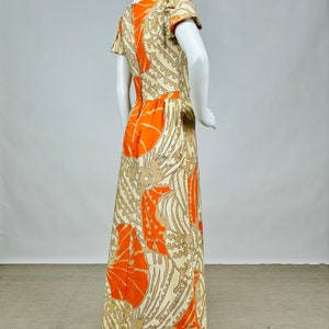 1960s Tori Richards Hawaian Barkcloth main image 1