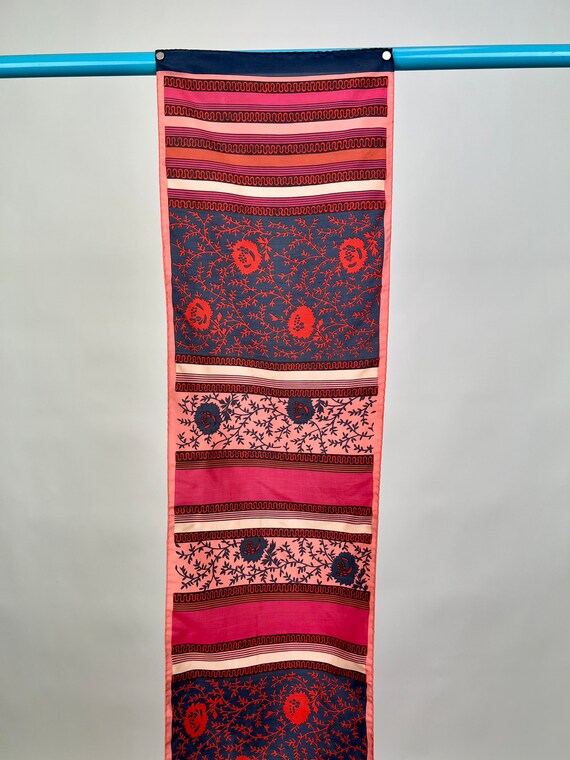 Stunning Vintage Designer Silk Scarf by Emanuel U… - image 4