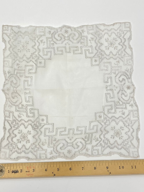 Special Vintage hankie Handkerchief novelty Weddin