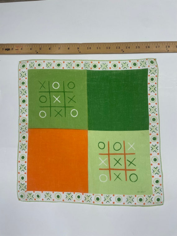 vintage 1950s novelty hankie Gem