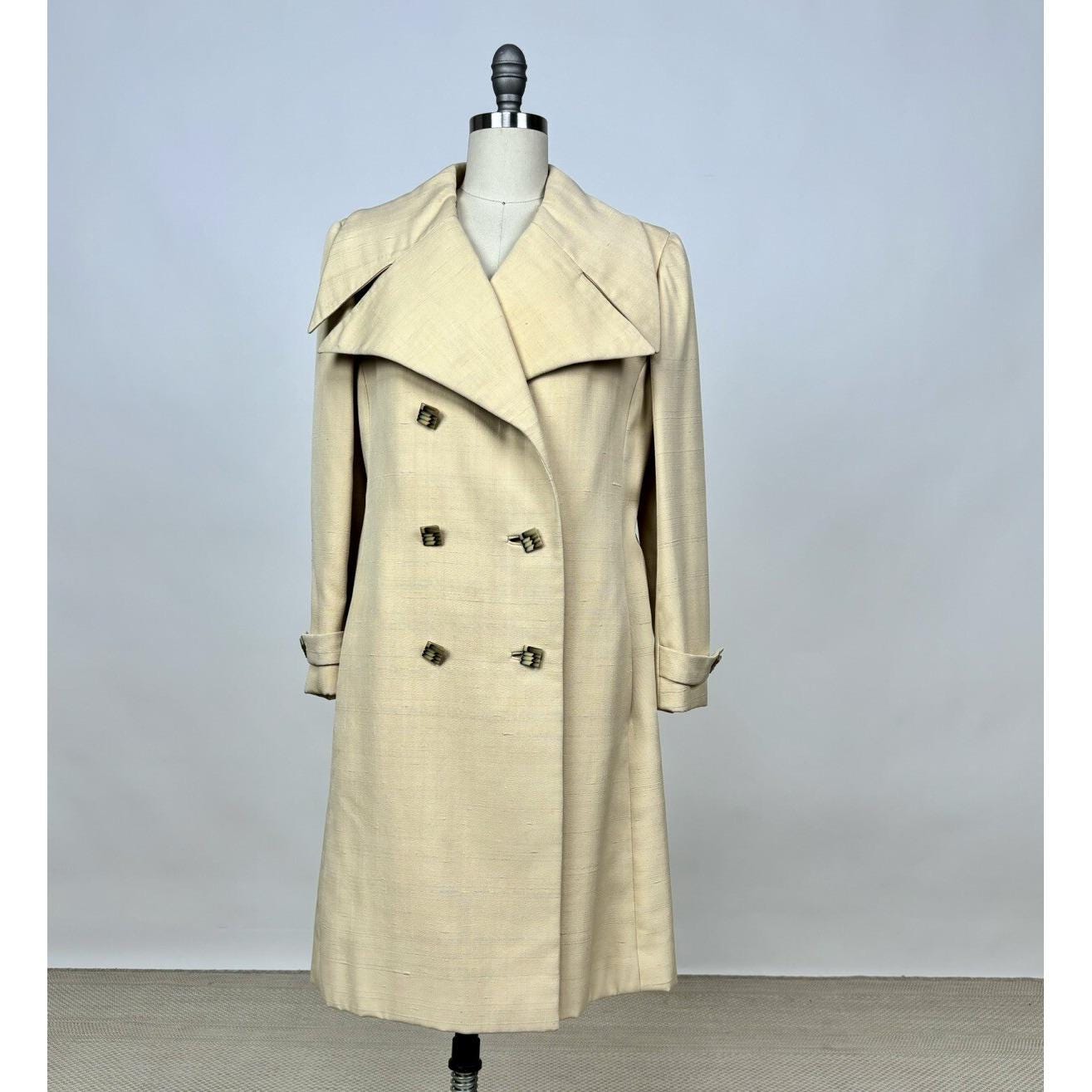 Vintage 1960s Trench Coat - Etsy