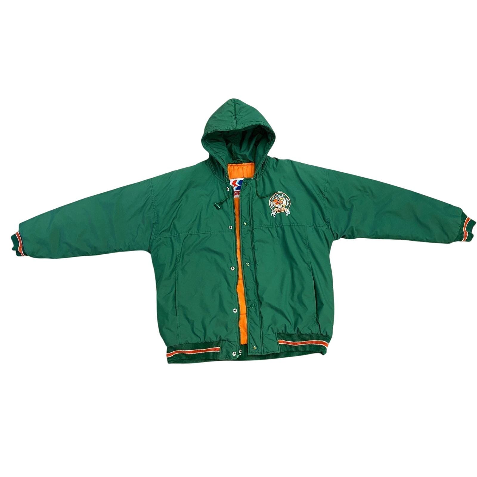 Miami Hurricanes Vintage Jacket - Etsy