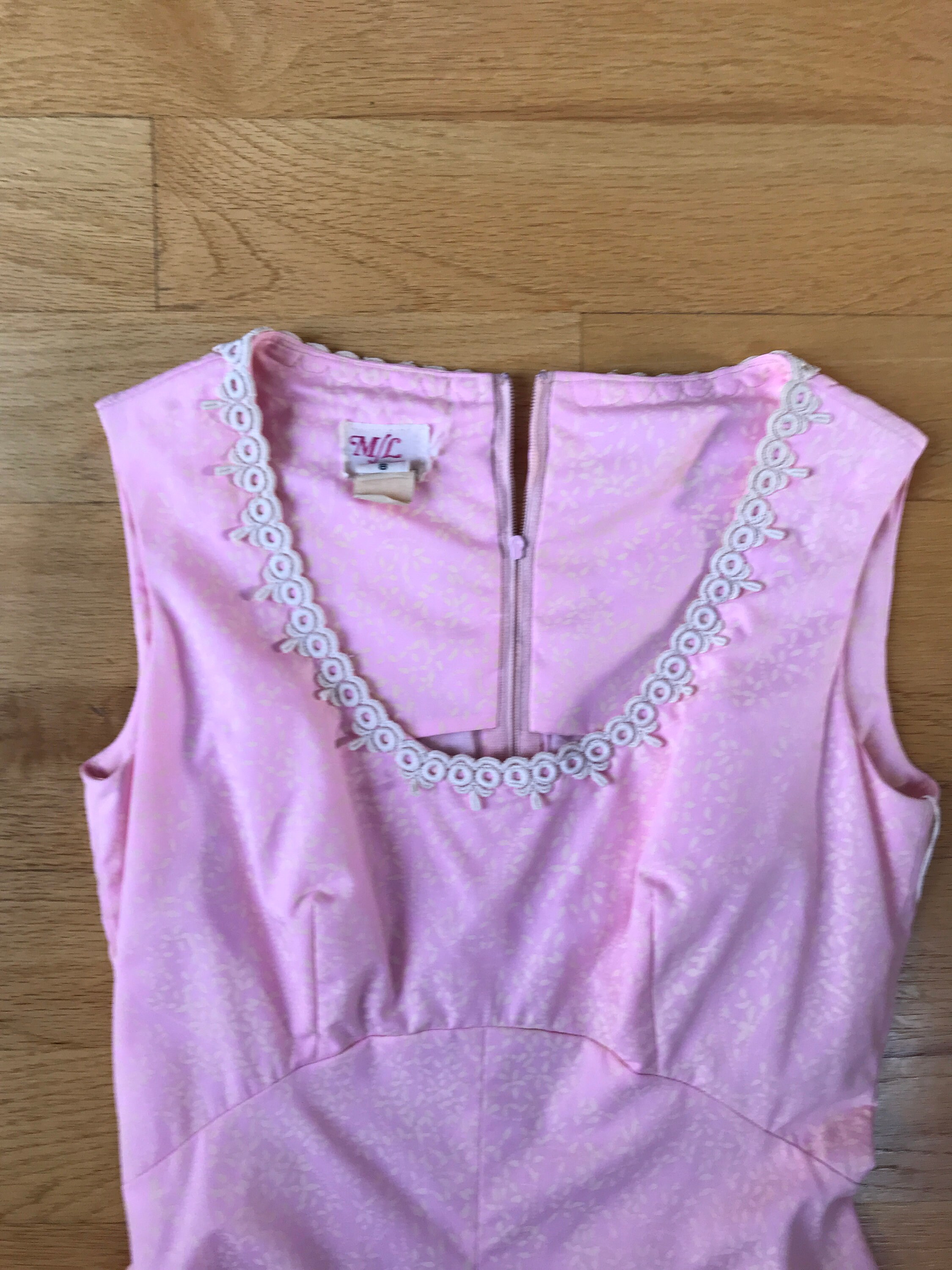 Novelty Printed Vintage 1970s Lilly Pulitzer Look Alike Maxi Etsy