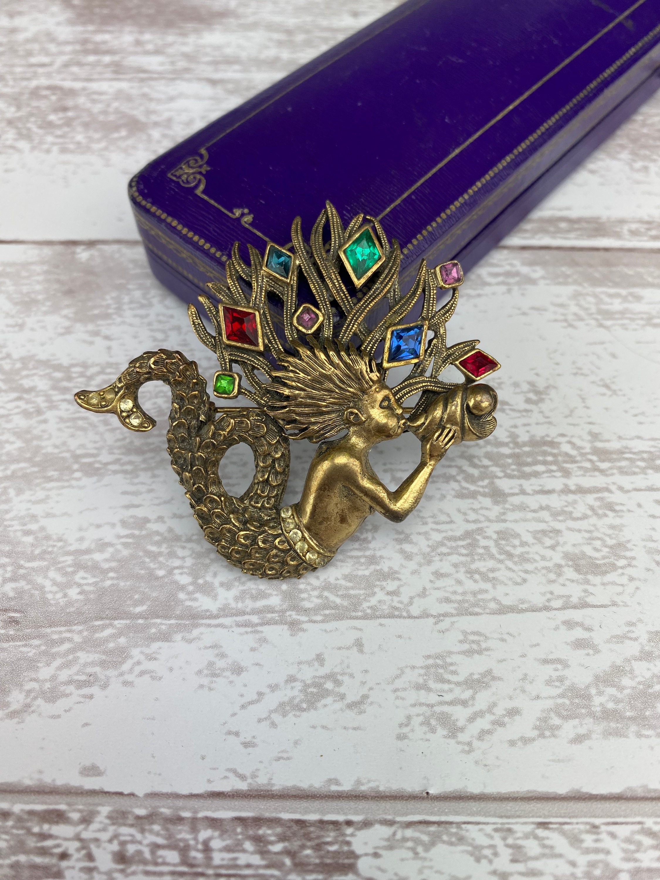 Les Bernard Brooch - Etsy