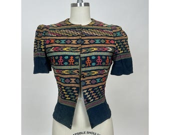 On Hold-Rare Handmade Vintage 30s 40s Seminole Patchwork Tiered