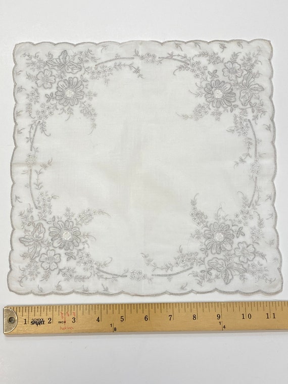 Special Vintage 1930s hankie Handkerchief novelty… - image 1