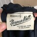 Vintage Classic 1940s Norman Wiatt Knee Length Navy Blue Silk - Etsy