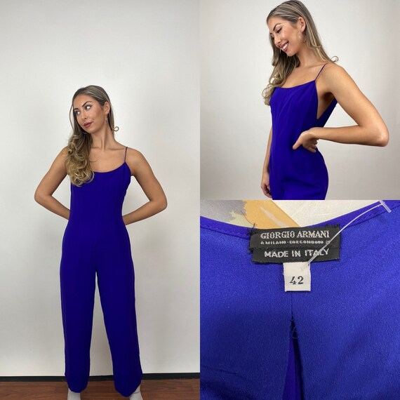 Armani jumpsuit sales
