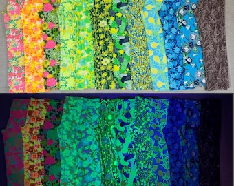 Assorted 1970s Lilly Pulitzer Pants Bright Colorful Novelty Printed Floral Pink Blue Yellow Sportswear Division Lion Dove Kangaroo Neon