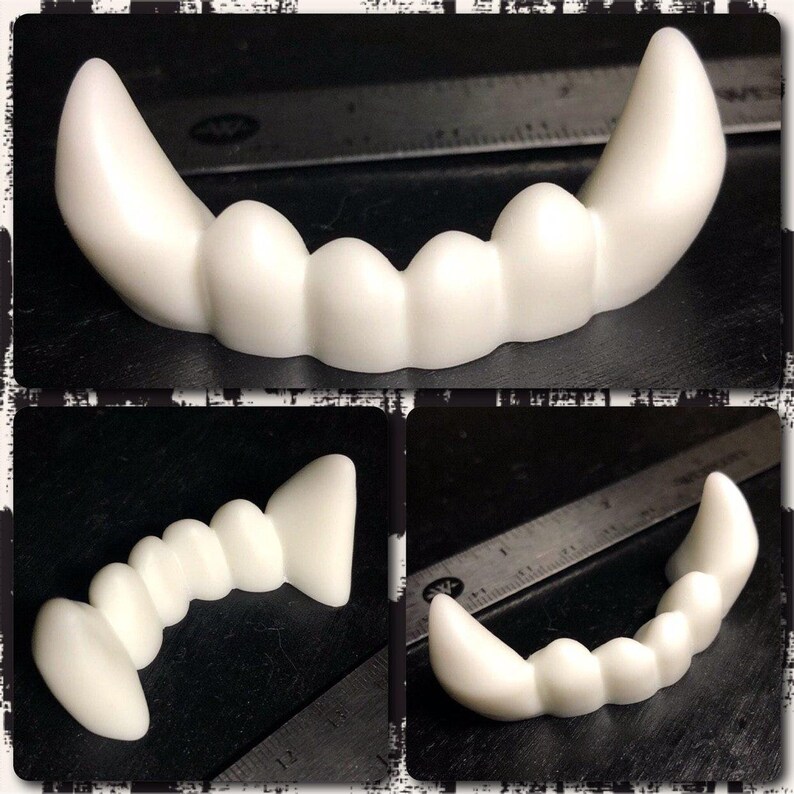 Fursuit Canine Resin Teeth upper Etsy UK