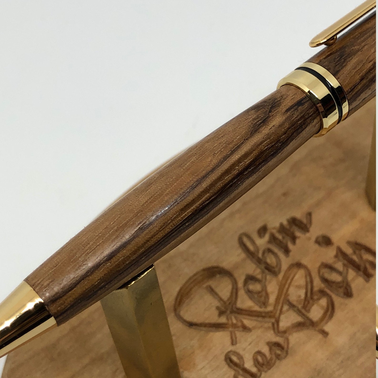 Handmade 63 Zebra Wood Pen Etsy