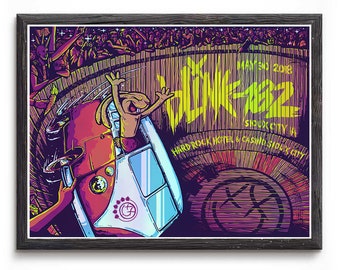 Blink 182 California Custom Silk Poster Wall Decor