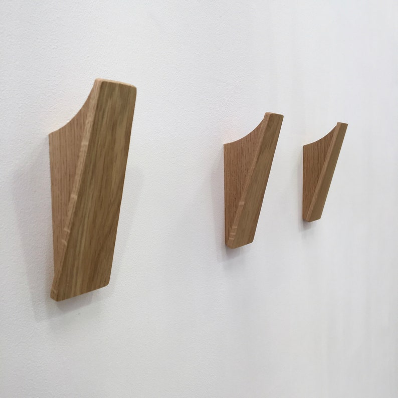 Hallway Wall Mounted Wooden Designer Coat Hooks Etsy UK