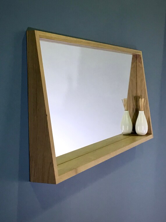 Oak Mirror With Shelf Suitable For An Entrance Hallway Australia Oak Mirror With Shelf Suitable For An, Mirror For Hallway Entrance Australia