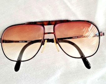 Nikon TITEX 眼鏡フレーム ヴィンテージ EB 488T トータス アビエーター（フレームのみ）