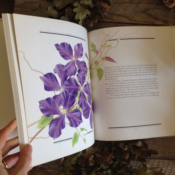 Ein viktorianischer Garten - Gartentagebuch - Botanische Kunst - Blumenbuch - Gartenbuch - Gartengeschenk - Gartenbuch