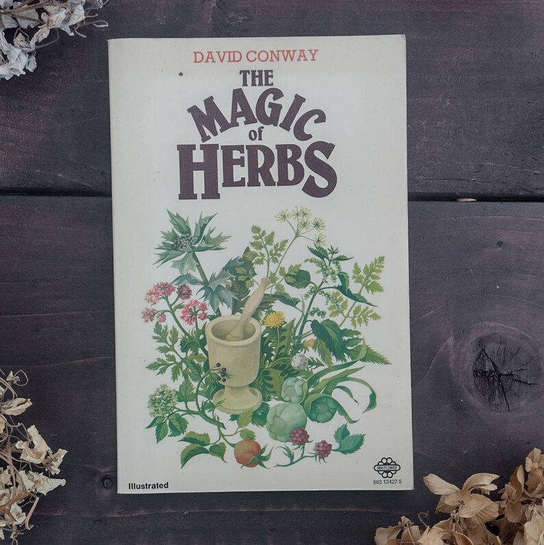 Vintage Herbal Book the Magic of Herbs Nature Guide Etsy