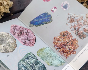 Gemstones - Rocks and Minerals Field Nature Guide - Vintage Book