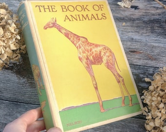 The book of Animals - Vintage nature book