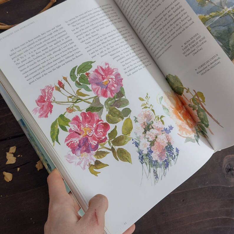 How to Draw Flowers and Gardens Botanical Book Etsy