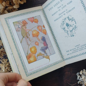 RARE antique old Insect Fairies - original Margaret Tarrant!
