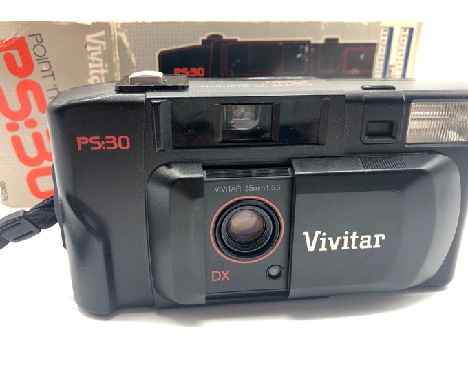 Vintage Vivitar Point and Shoot Camera PS30 Camera / 35mm Etsy