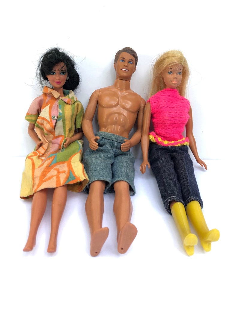 vintage barbie and ken dolls for sale