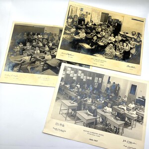 Vintage School Photo Lot: Eau Gallie & Daytona Beach, Florida